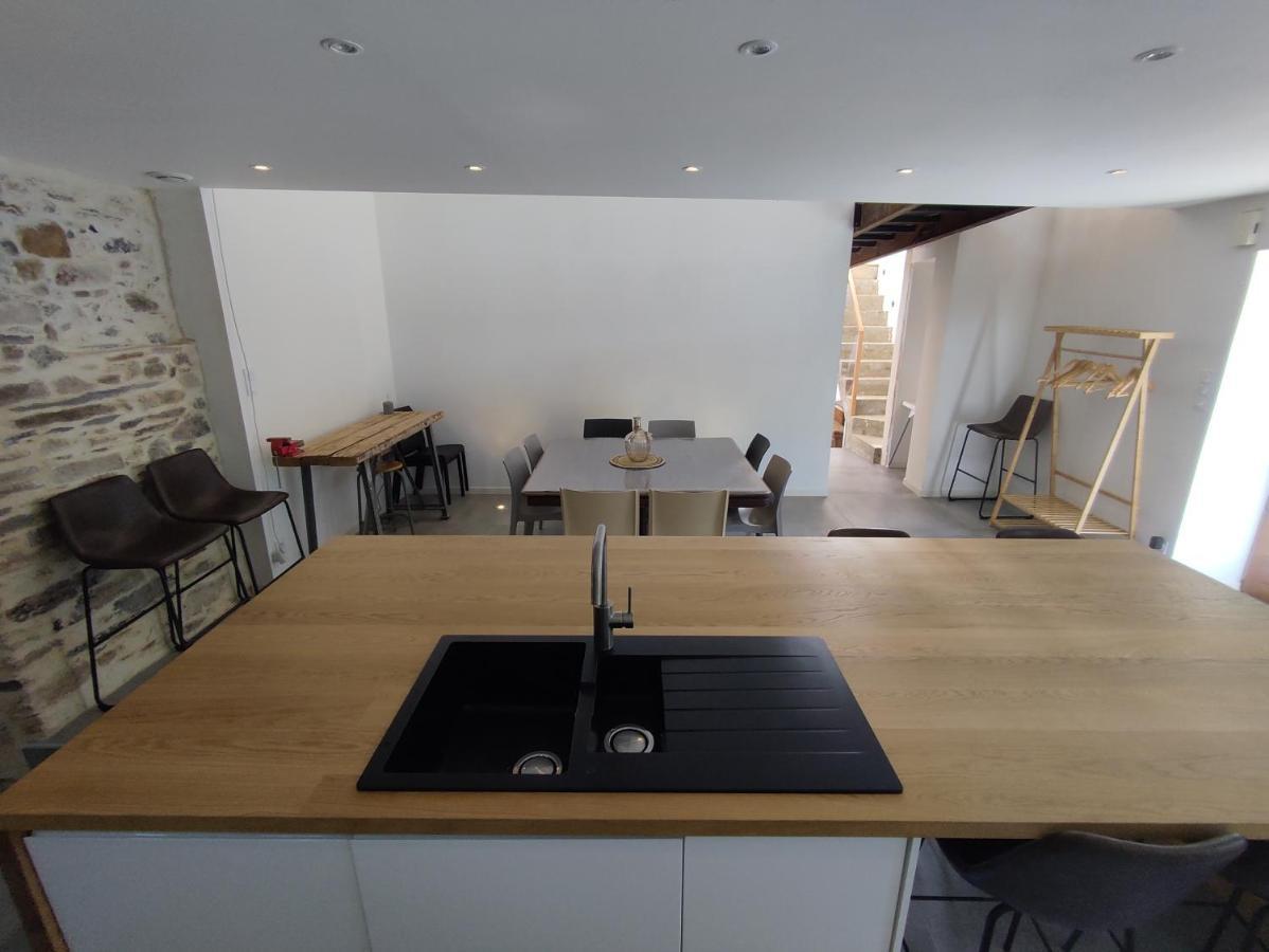 Conviviale - Longere Lumineuse - Charme & Nature Bains-sur-Oust Экстерьер фото